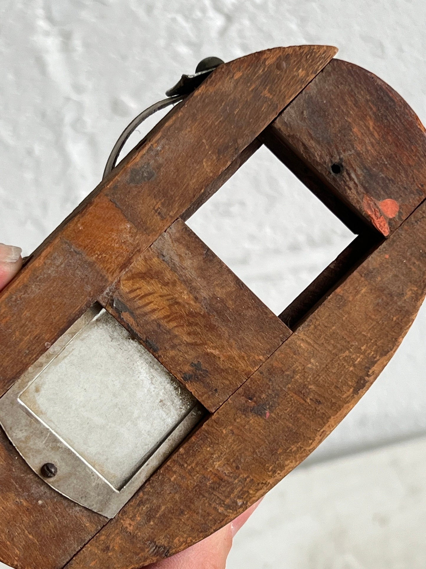 Vintage, Antique Wooden Stereoscope Viewer, Universal View Co, Triumph, Missing Picture Holder and One Lens