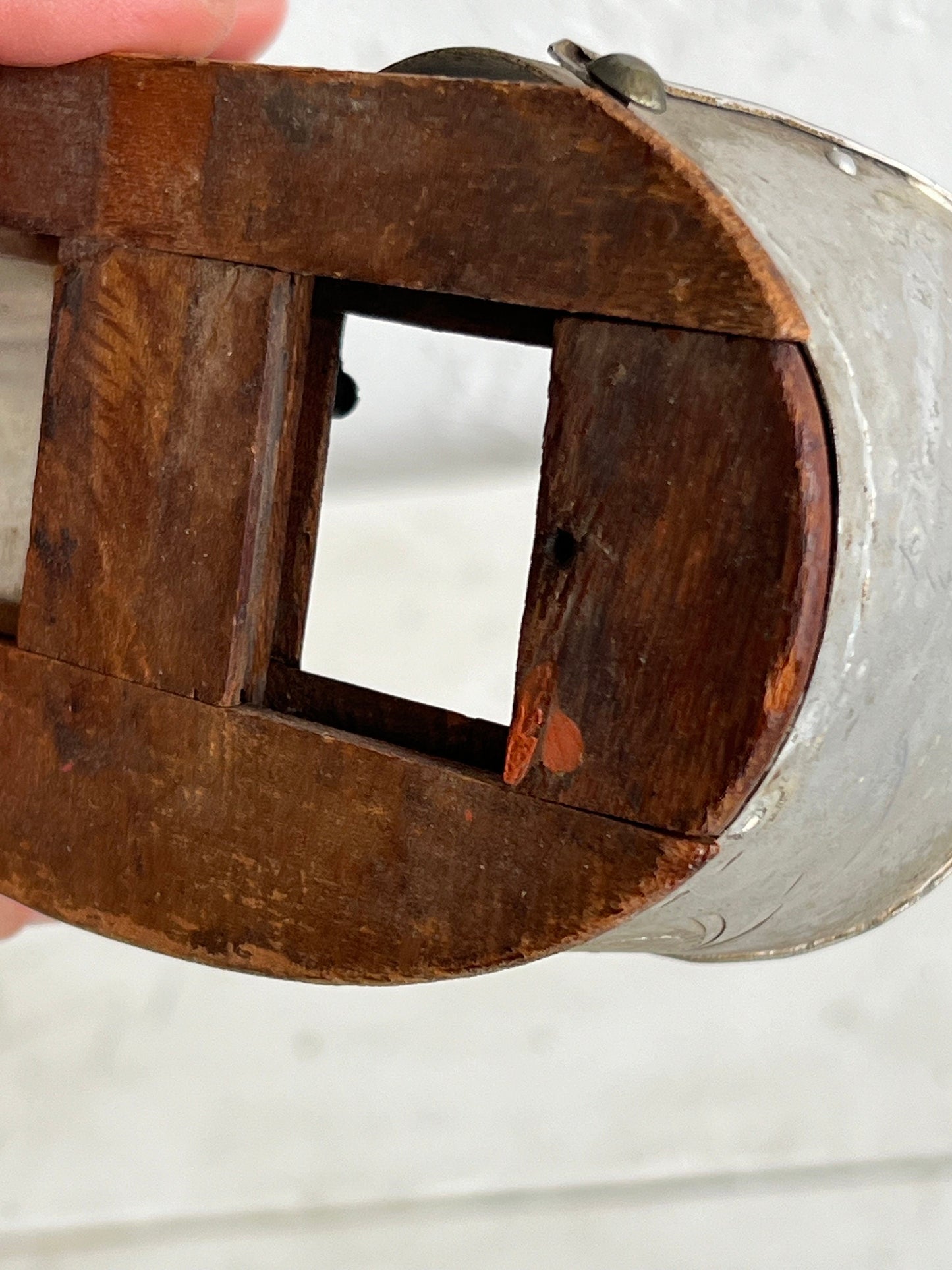 Vintage, Antique Wooden Stereoscope Viewer, Universal View Co, Triumph, Missing Picture Holder and One Lens