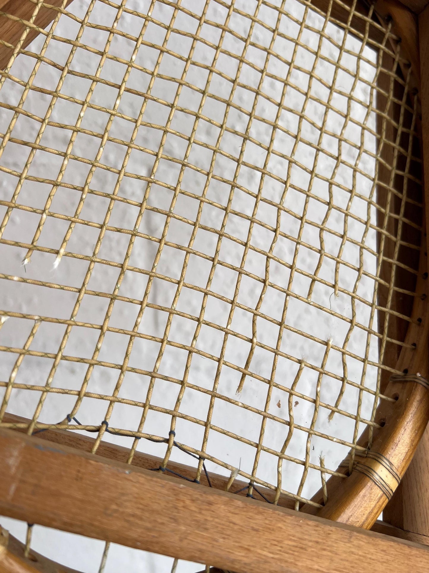 Vintage Tennis Racket - Single | Wilson Alice Marble Wooden Tennis Racket with Frame, Man Cave Details, Boys or Girls Room Vintage