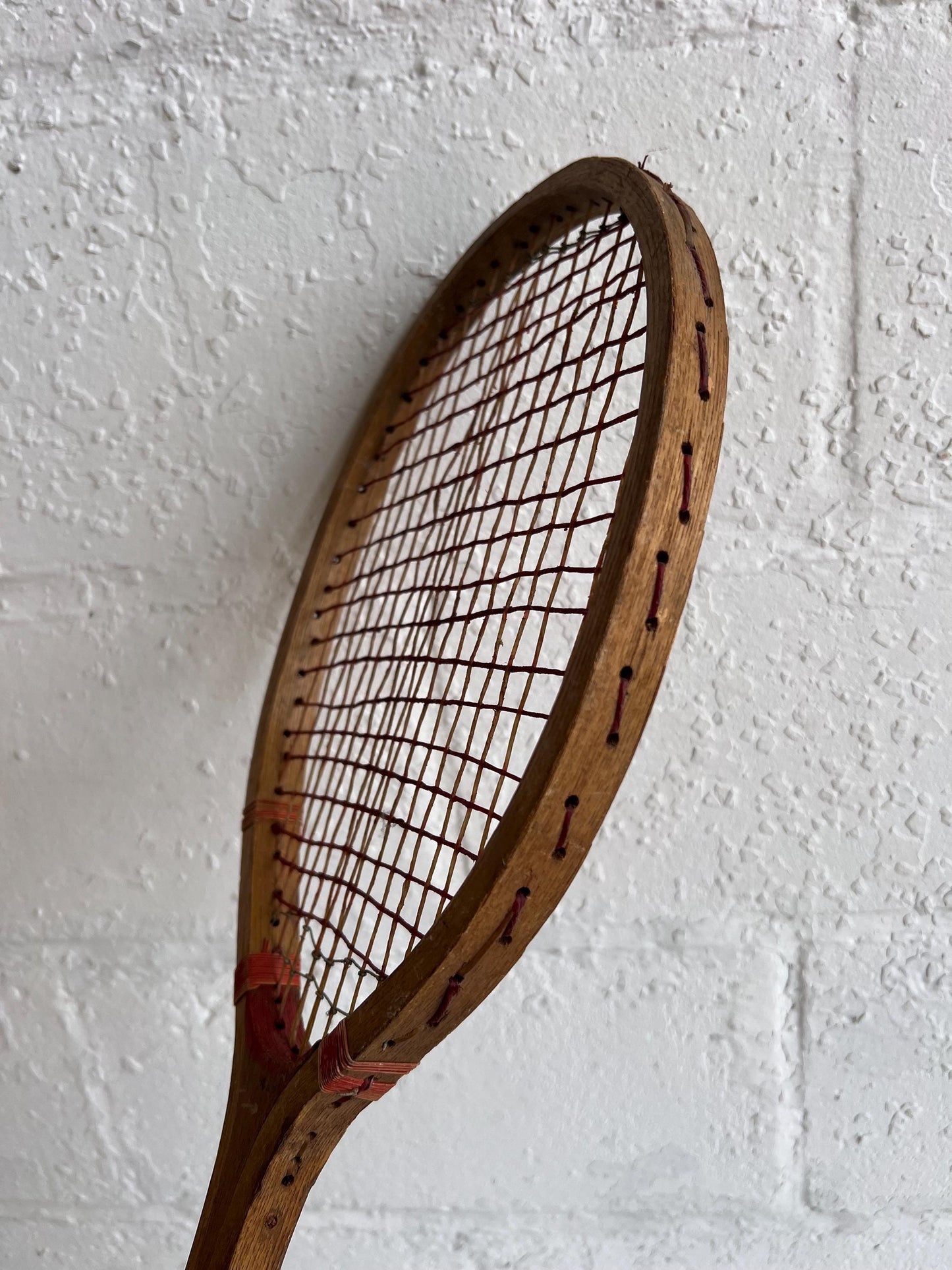 Vintage Tennis Racket - Single | Old Wooden Tennis Racket,  Man Cave Details, Boys Room Vintage