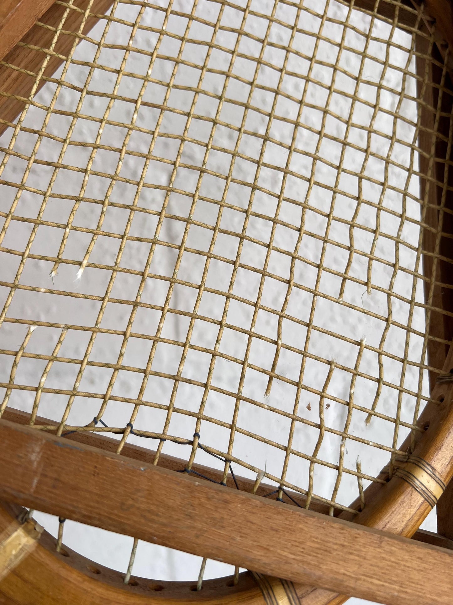 Vintage Tennis Racket - Single | Wilson Alice Marble Wooden Tennis Racket with Frame, Man Cave Details, Boys or Girls Room Vintage