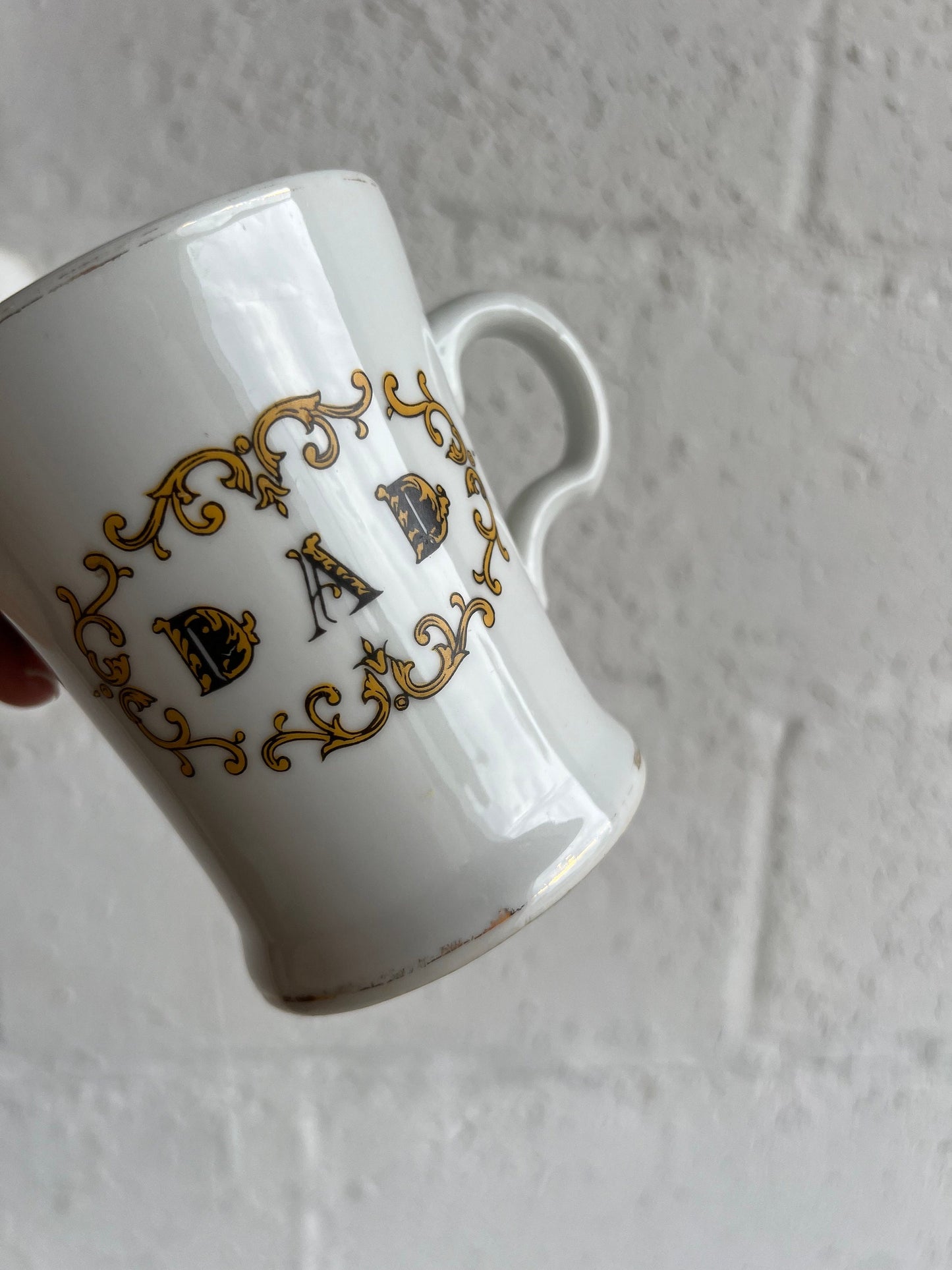 Vintage Knobler "DAD" Mug, Cool Dad Gift, Vintage Dad, Dad Mug
