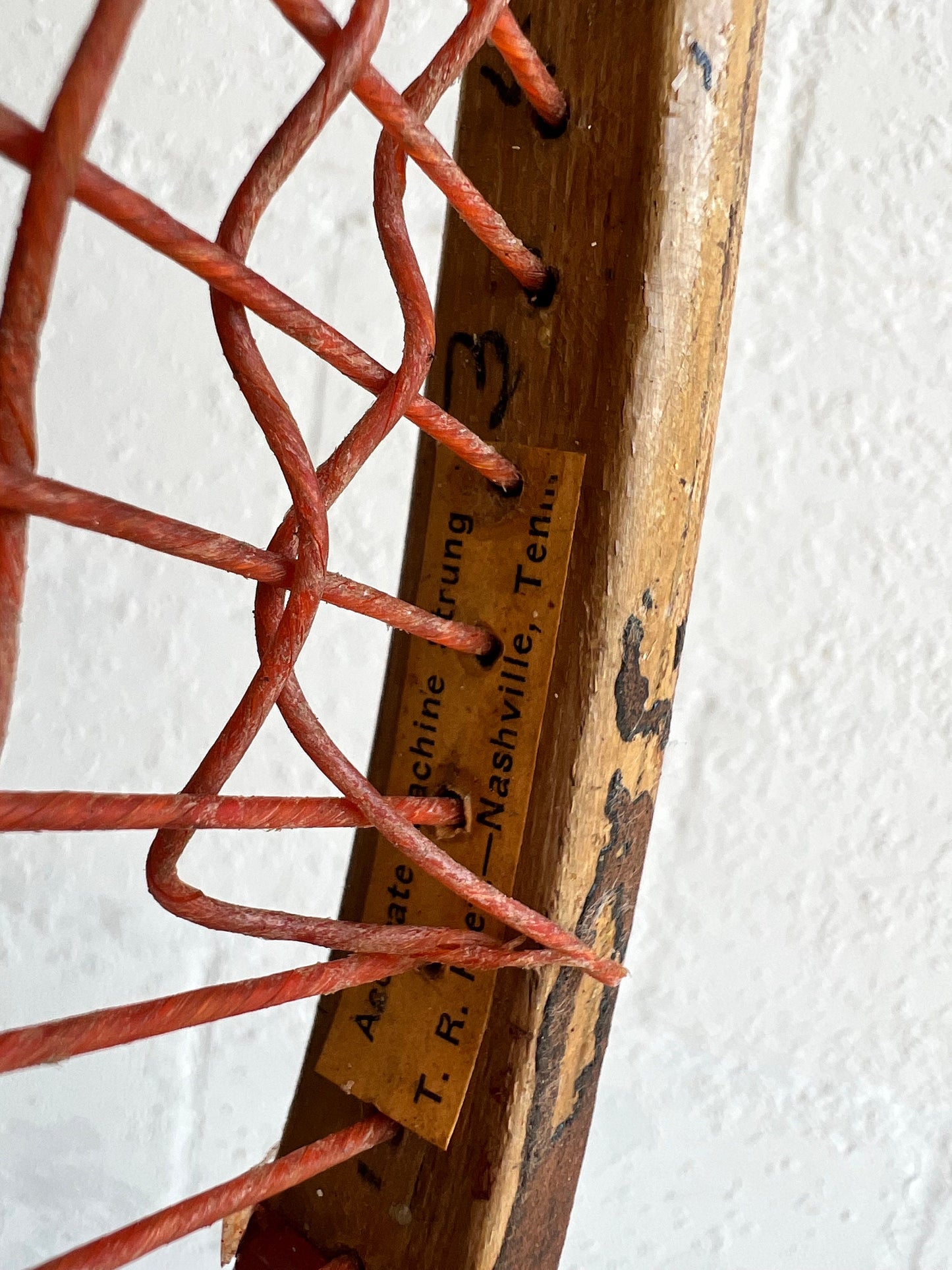 Vintage Tennis Racket - Single | J. Bancroft Champ Racket |  Wooden Racket, Man Cave Details, Boys Room Vintage