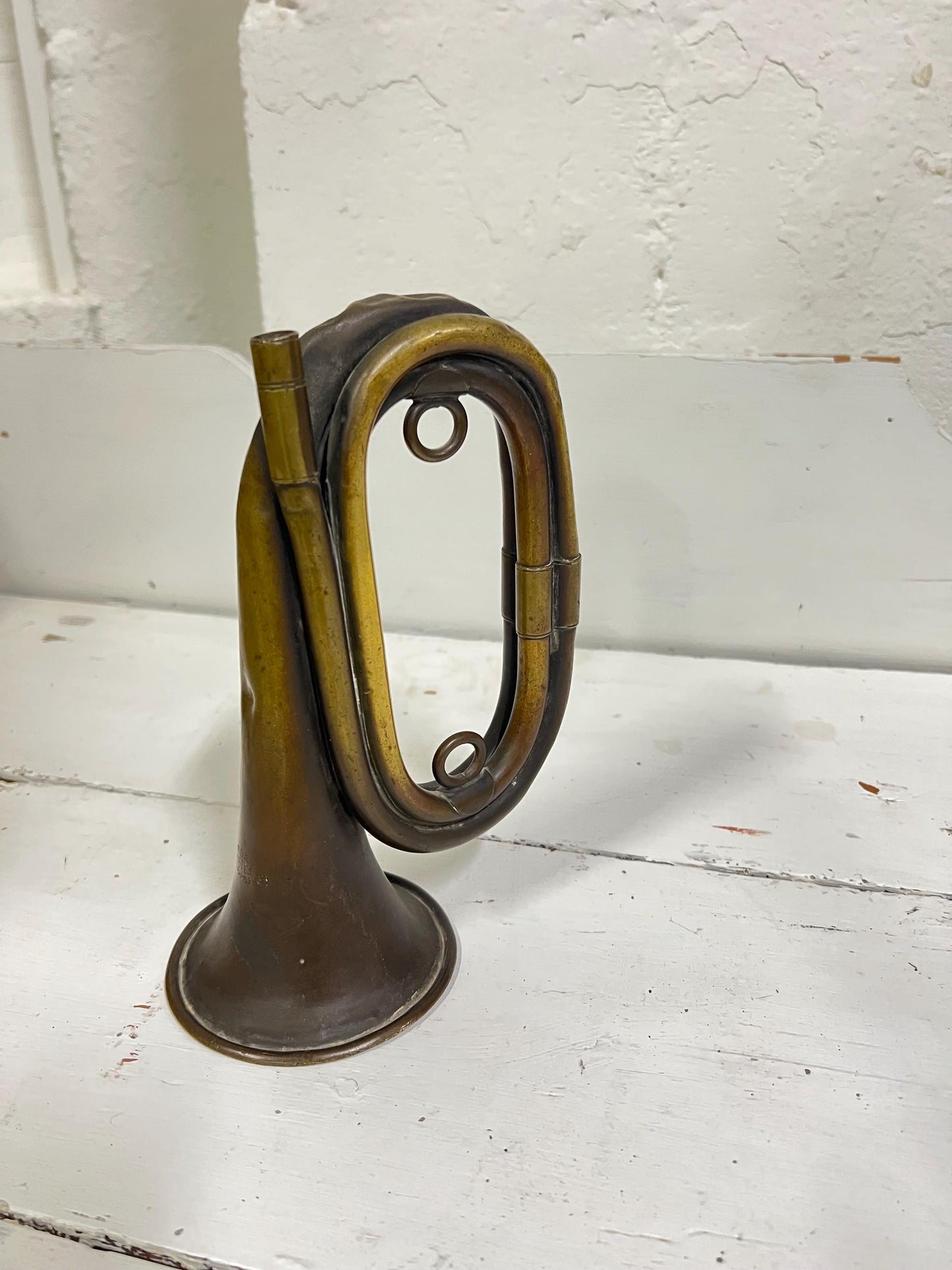 Antique Brass Horn | Old Bugle Brass Horn | Old Time Instrument