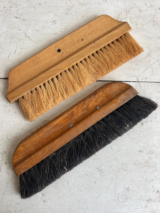 Vintage Wallpaper Brush {Pick One} | Primitive Brush | Neutral Farmhouse Shelf Decor