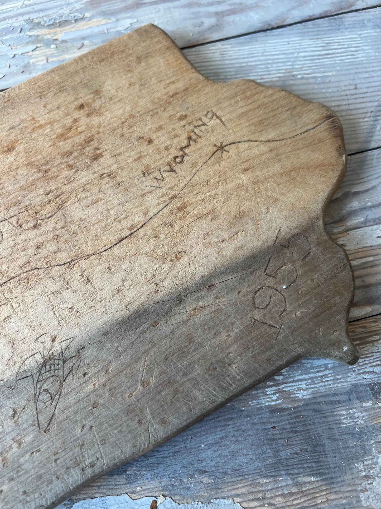 Hand Engraved Iowa Cutting Board: Farmhouse Kitchen Decor