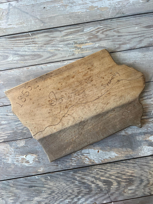 Hand Engraved Iowa Cutting Board: Farmhouse Kitchen Decor
