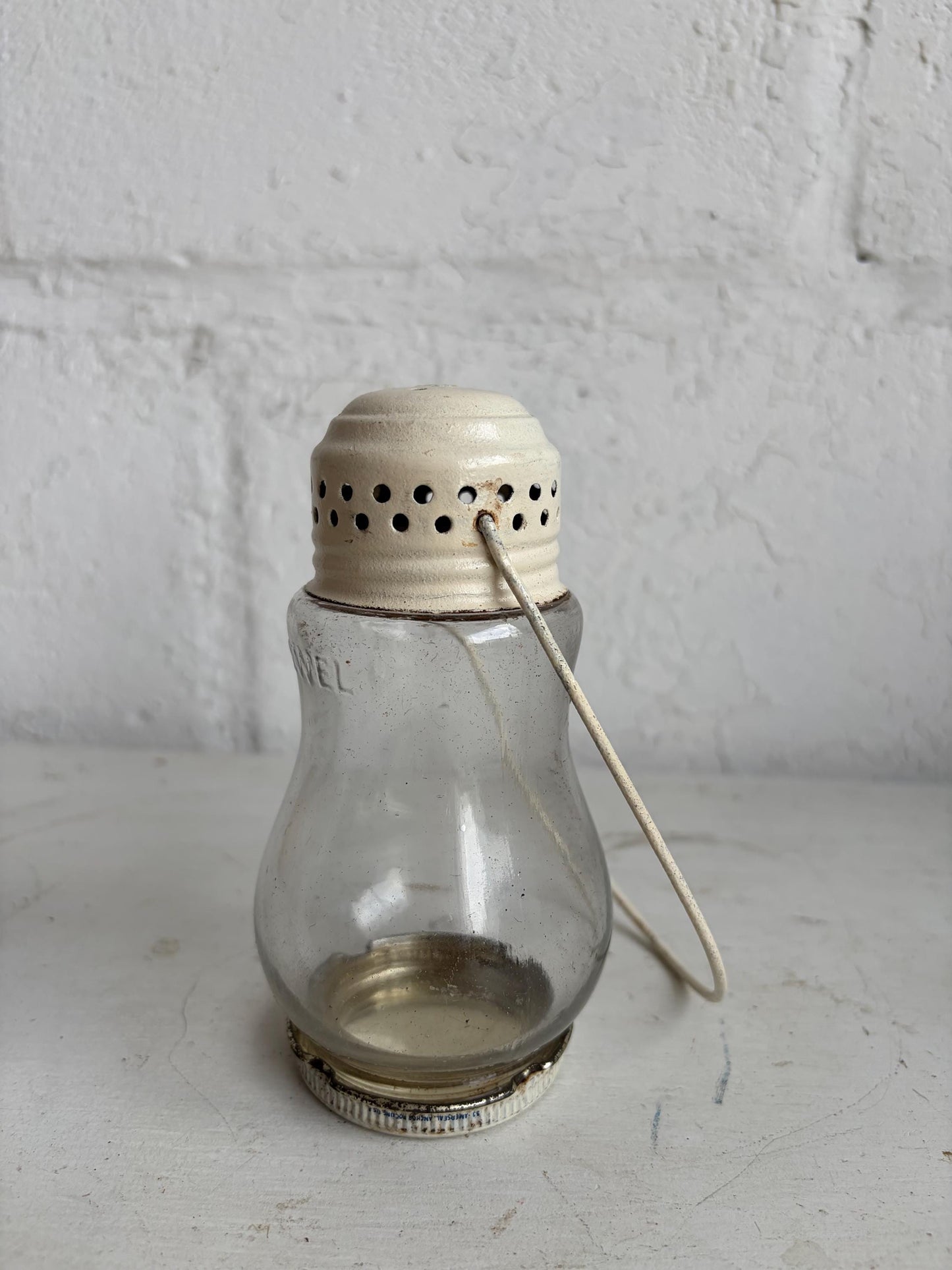 Antique Jewel Skaters Lantern Globe
