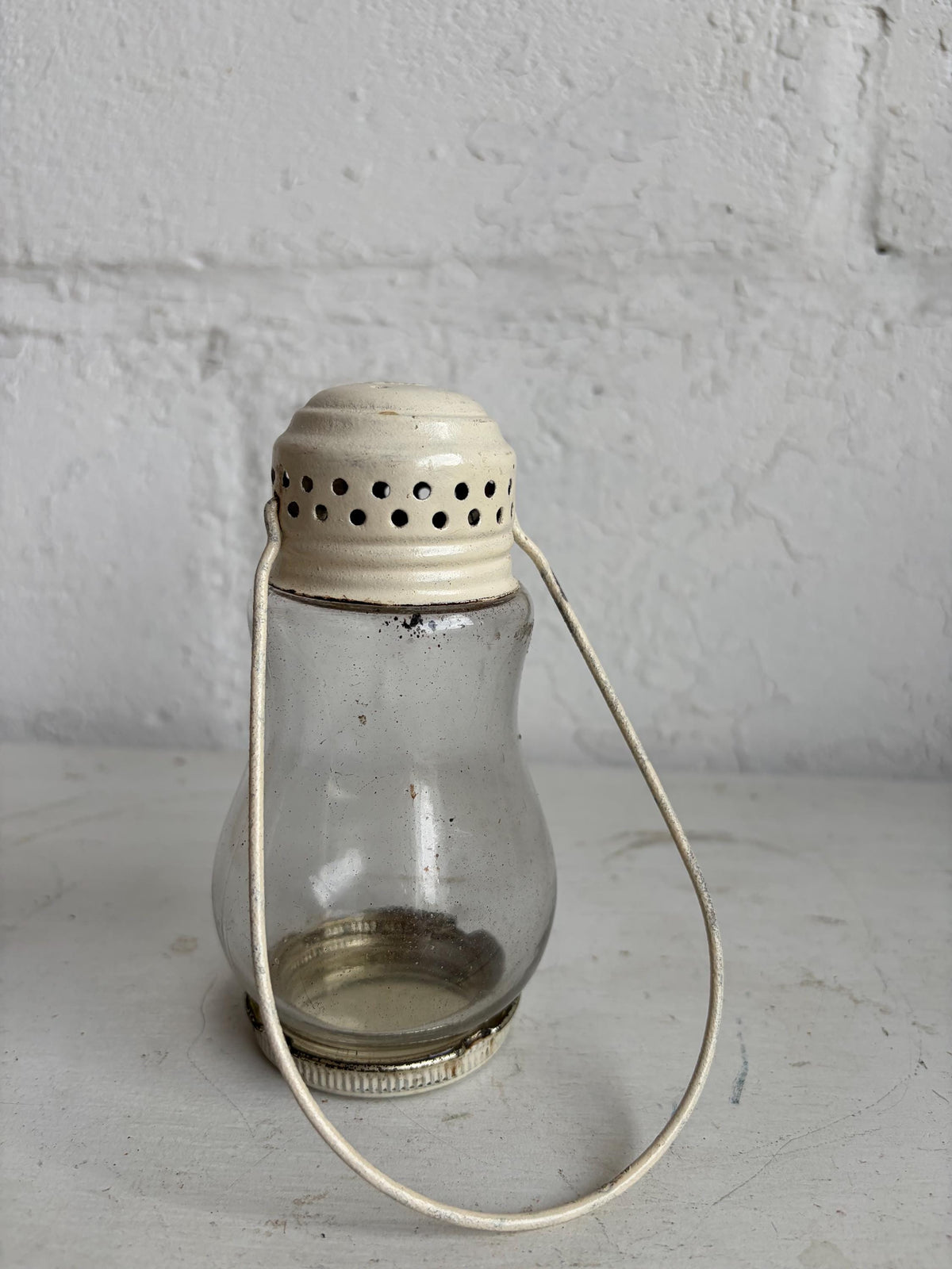 Antique Jewel Skaters Lantern Globe